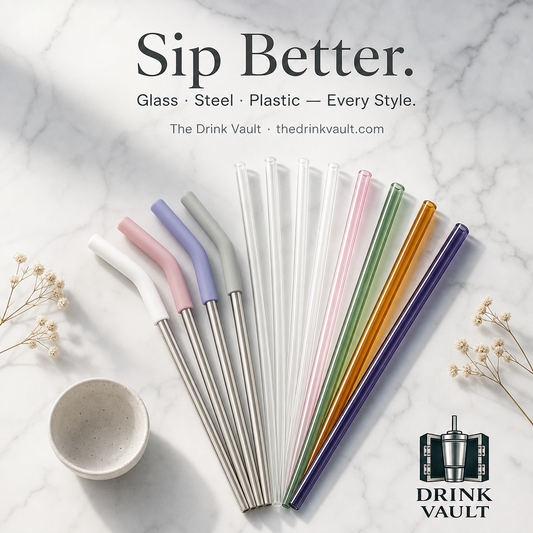 Premium Drink Straws - Choose Your Style