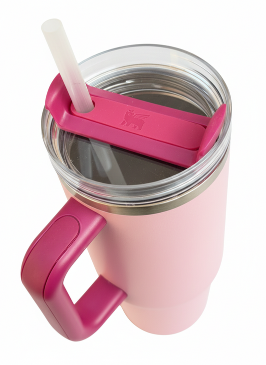 The Quencher H2.0 Flowstate™ Tumbler | 40 OZ | Blush Rose