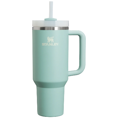 The Quencher H2.0 Flowstate™ Tumbler | 40 OZ | Seafoam